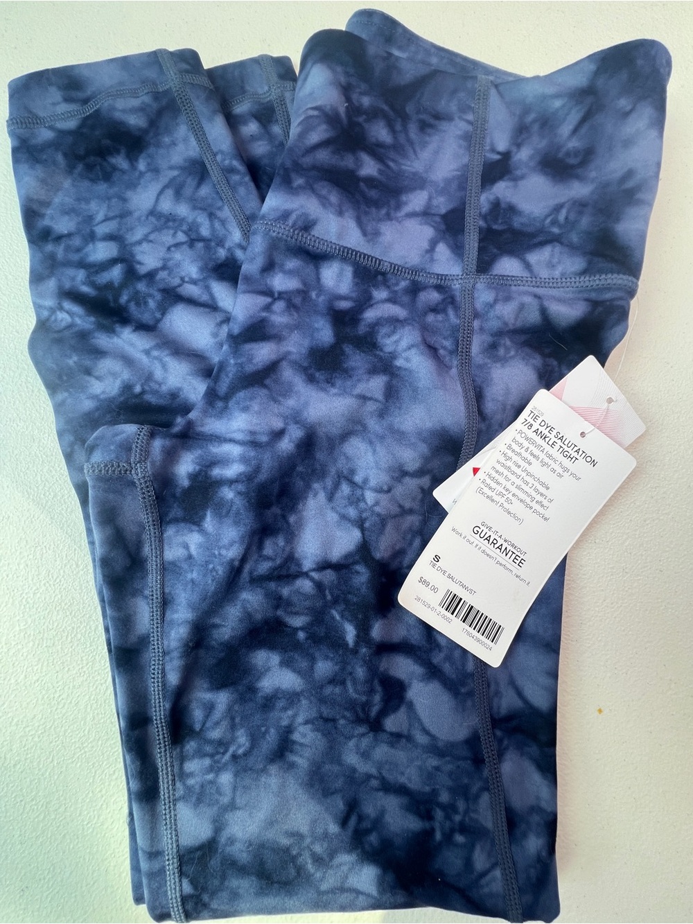 Athleta Tie Dye Salutation 7/8 Leggings | NWT Small